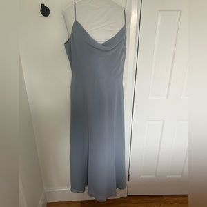 Jenny Yoo Chambray bridesmaid dress sz 16